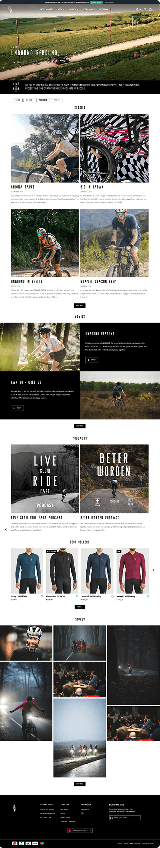 project landing page 2