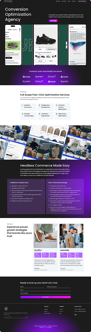 project landing page 1