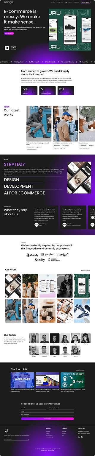 pproject landing page 2